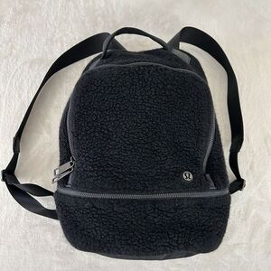 lululemon athletica Textured Black Backpack